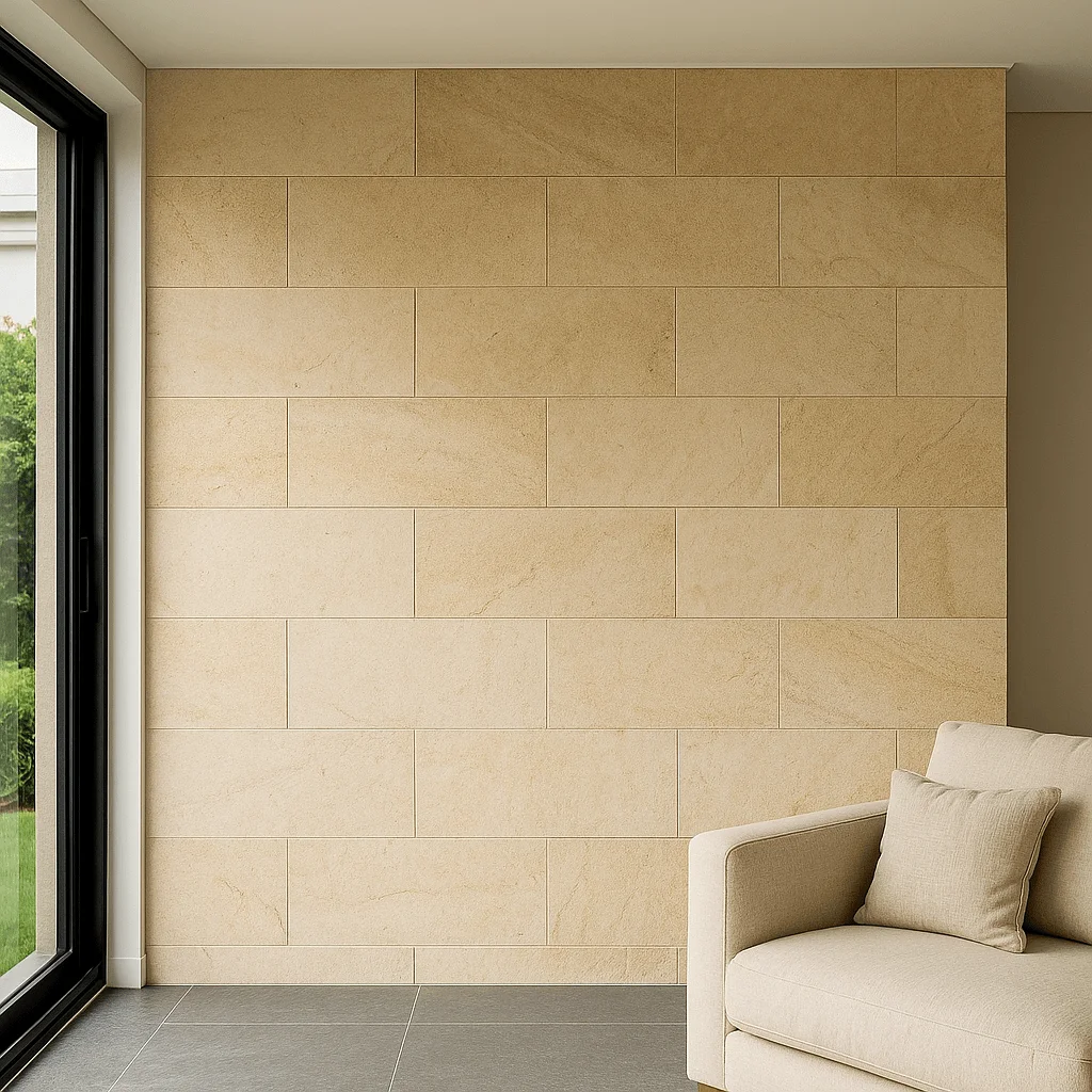 White sandstone wall cladding Indonesia for exterior facade